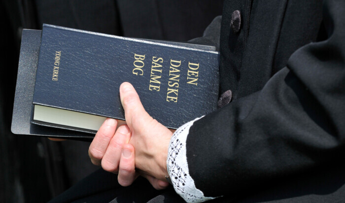 .præst, salmebog, bredformat, dobbelt medlemskab