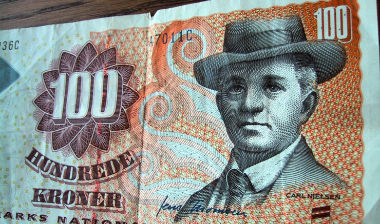 100 krone seddel