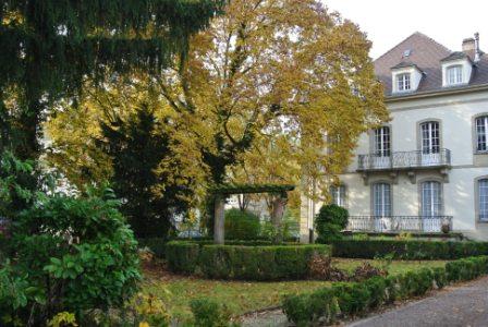 forhaven ved det økumeniske institut i Strasbourg