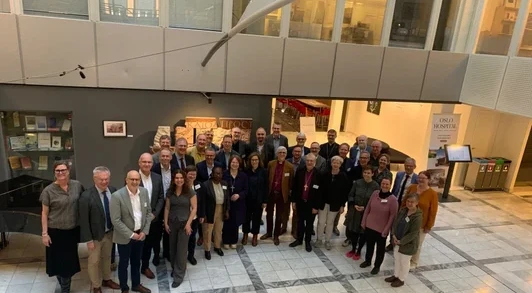 Gruppebillede af deltagerne på CPCE-konferencen i april 2026